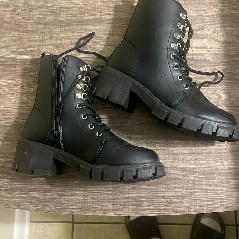 Black boots